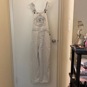 Striped Faherty Overalls